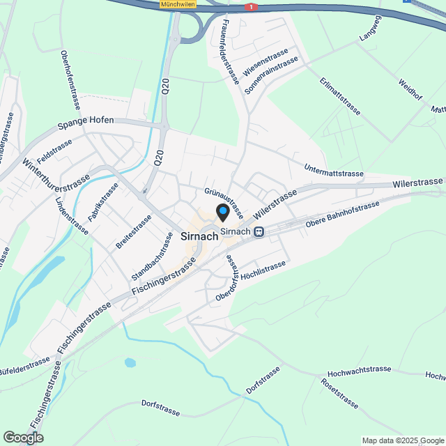 Stilvolle 3.5-Zimmer-Wohnung mit Ausblick ins Grüne - Karte