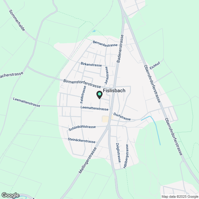 NEUBAU - Im Zentrum Fislisbach - 2.5 Zi. Wohnung, Erstverm. - Karte