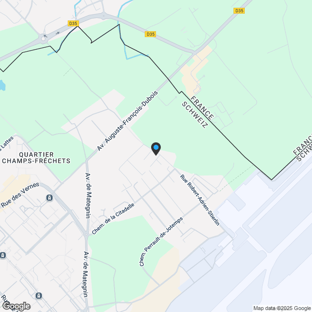 Projet STIERLIN - Villa F - Karte