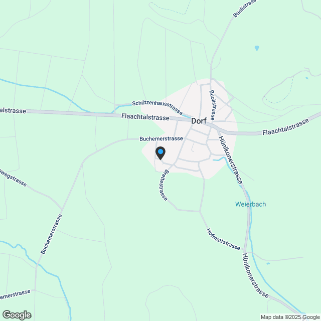 6 ½ Zi-Einfamilienhäuser in Dorf, 2. Etappe - Karte
