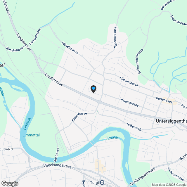 Niderwis" Untersiggenthal - Mis Dihei - Karte