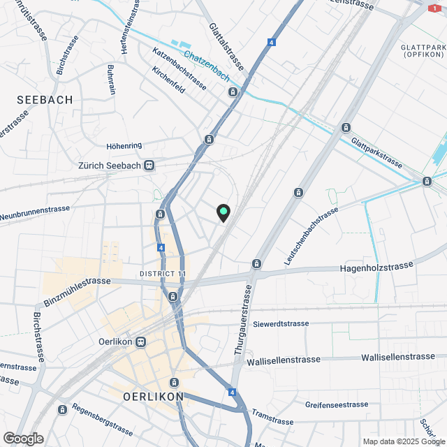 3 ½ Zimmer-Wohnung in Zürich mieten - Karte