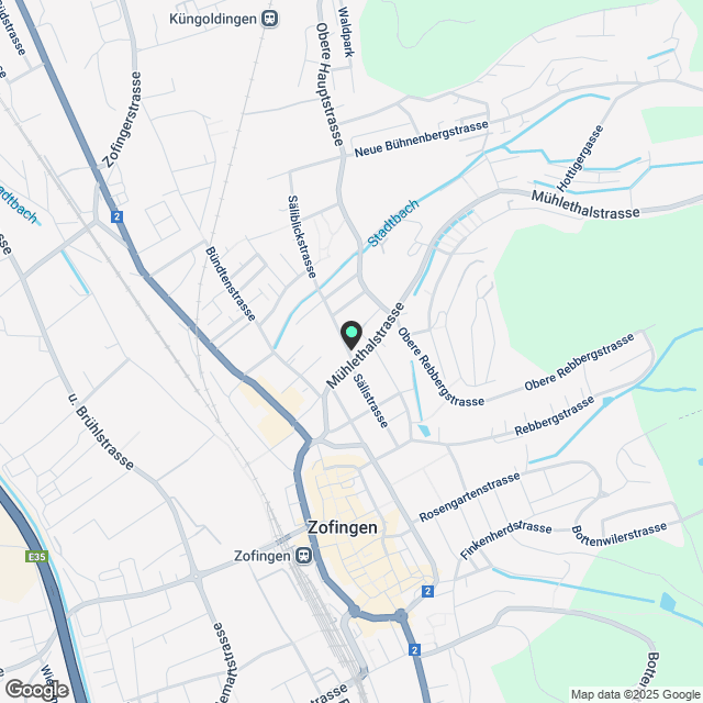 Willkommen in Ihrem neuen Zuhause in Zofingen - Karte