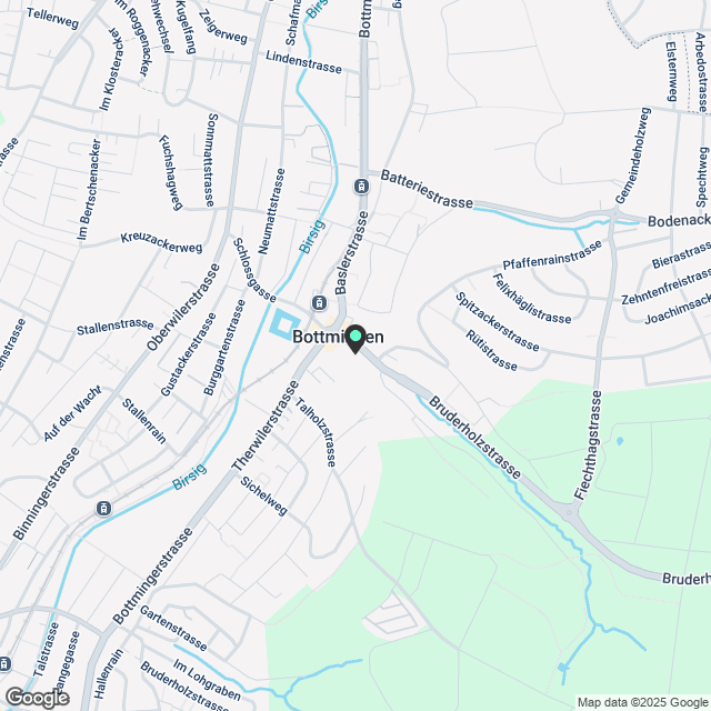 4.5 Zimmer Maisonette-Wohnung in Bottmingen - Karte