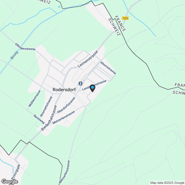 Neubauprojekt "Am Waldrand" Haus 6.2 - Karte