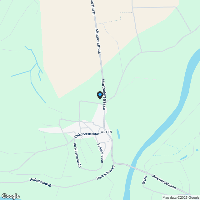 Reihenhaus Marthalerstrasse 31c in Alten - Karte