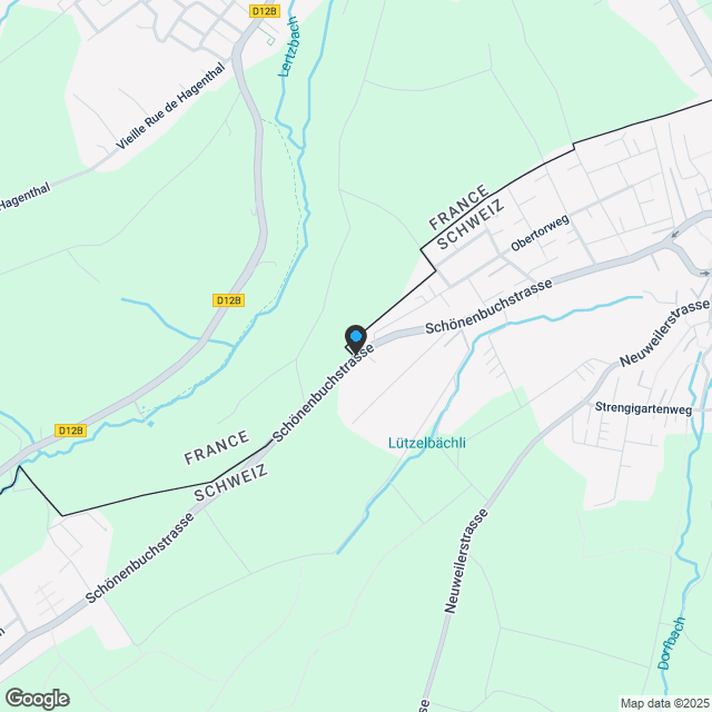 Einzigartige Maisonette-Attika-Wohnung mit direktem Zugang zu grossem Garten - Karte