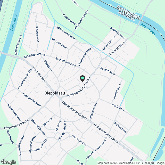 3 ½ Zimmer-Wohnung in Diepoldsau mieten - Karte