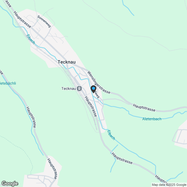 Neubauprojekt 6 Doppeleinfamilienhäuser / Haus Nr. 2 obere Reihe - Karte