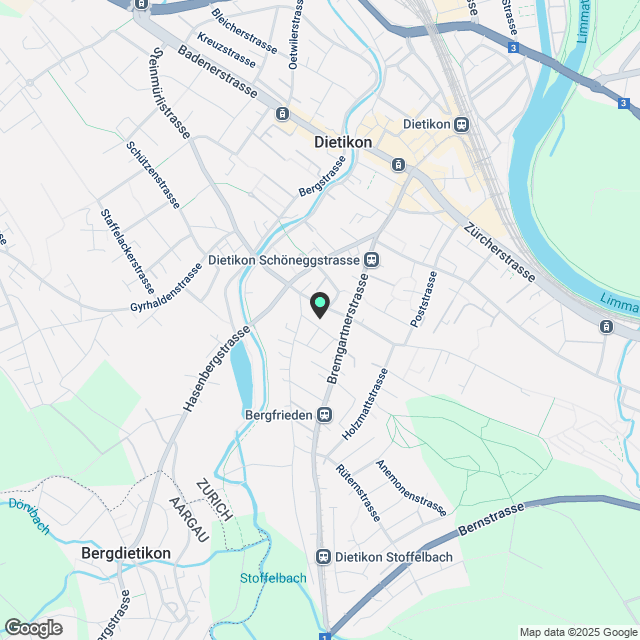 2.5-Zimmer-Neubau-Wohnung in Dietikon - Karte
