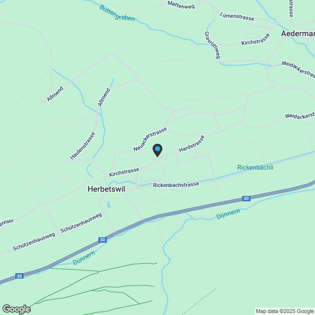 Grosse, moderne 3.5-Zi-Neubauwohnung im Naturpark Thal - Karte
