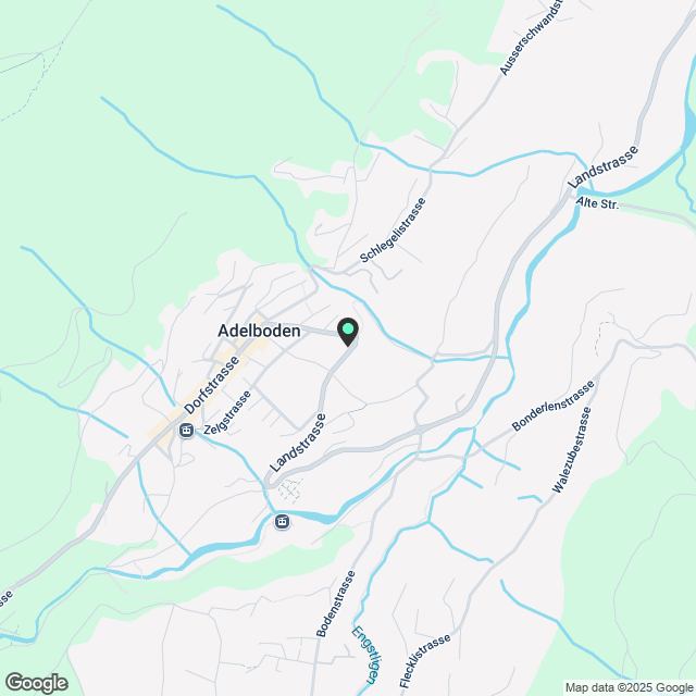 3 ½ Zimmer-Wohnung in Adelboden mieten - Karte