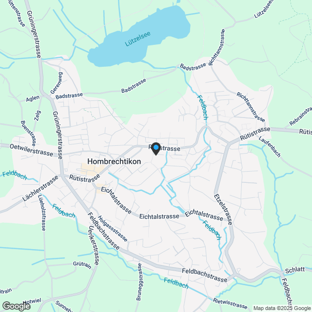 4 1/2-ZIMMER WOHNUNG MIT SICHT IN DIE FERNE UND AUF DIE BERGE, SONNIG, RUHIG, MITTEN IM DORF - Karte