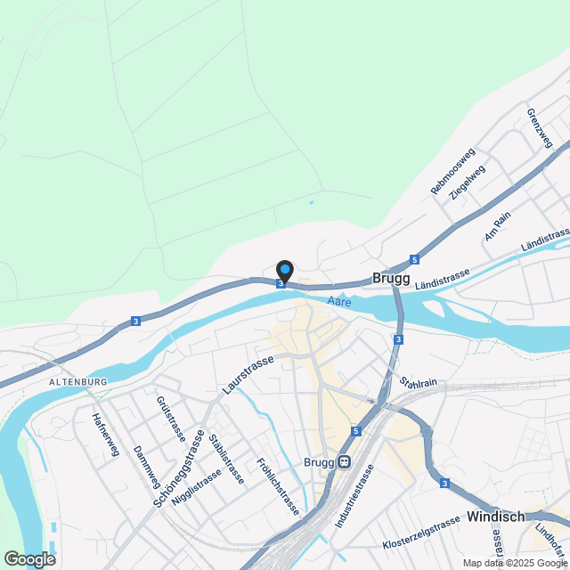 Oase am Tor zur Brugger Altstadt: Exklusive 4.5-Zimmer-Wohnung - Karte