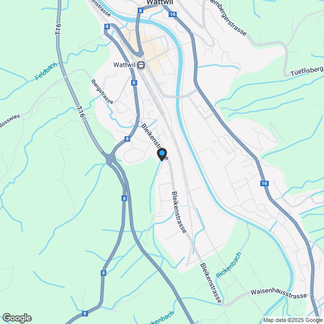 Modern wohnen – mitten in der Natur - Karte
