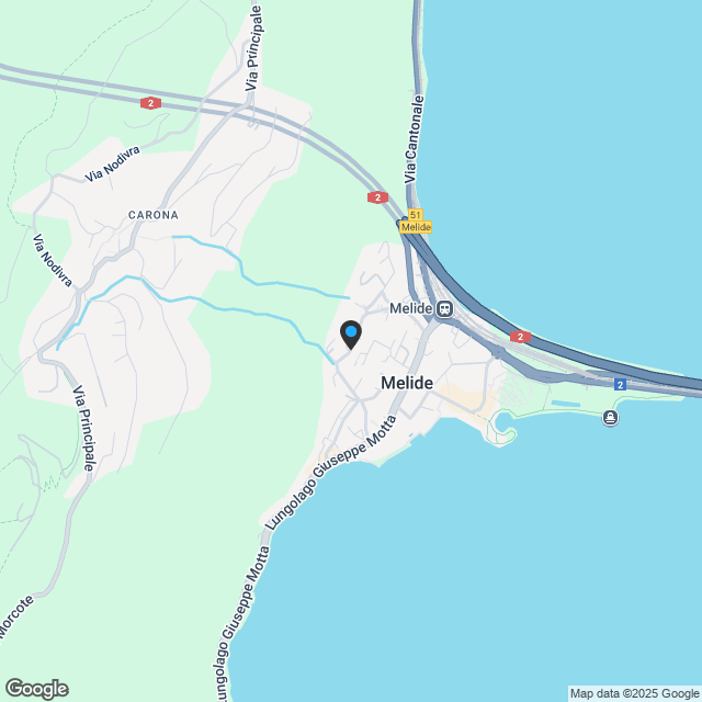 Nuova residenza! Esclusivo Attico Duplex con Vista Lago a Melide - Karte