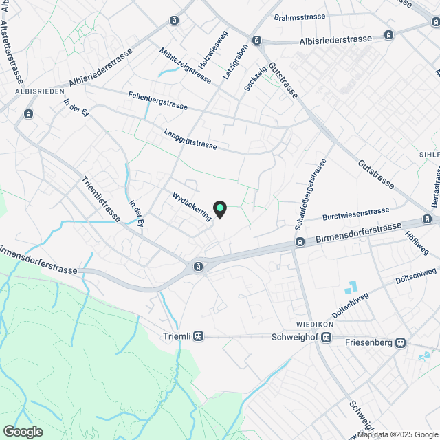 1 ½ Zimmer-Wohnung in Zürich mieten - Karte
