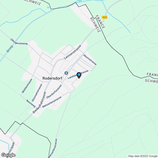 Neubauprojekt "Am Waldrand" Haus 2.1 - Karte