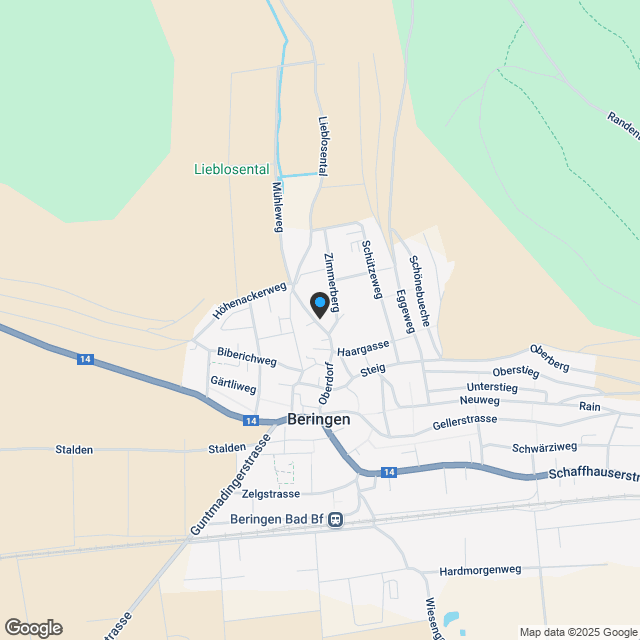 Wohngenuss in Beringen - Karte