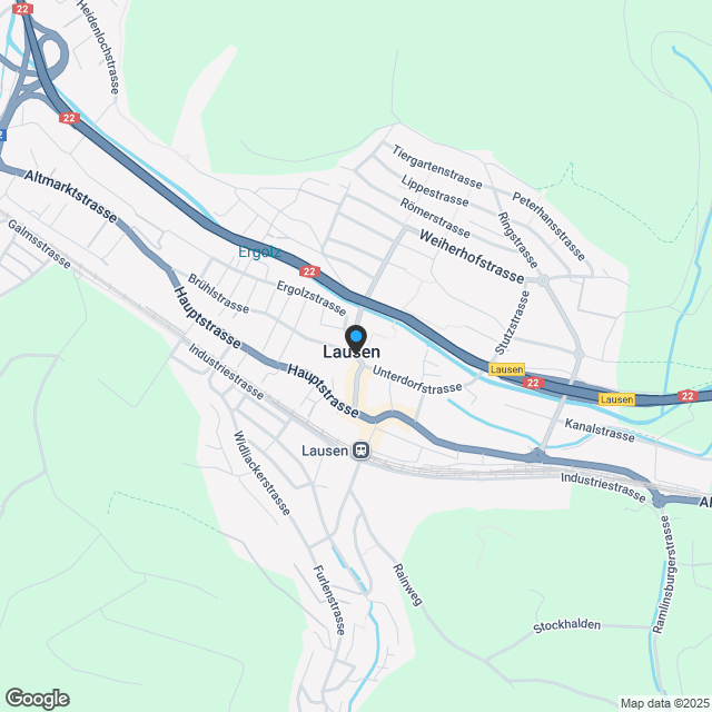 Noch 2 Eigentumswohnungen in Lausen verfügbar - Karte