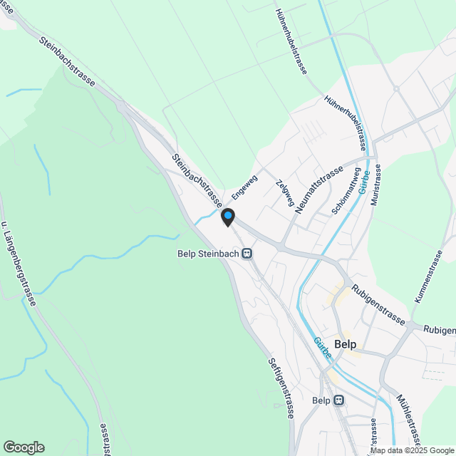 Neubauprojekt Steinbachstrasse 33B, Belp - Karte