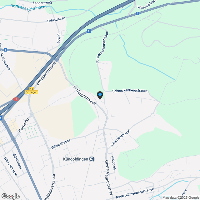 Drei exklusive Wohnungen mit Traumaussicht im Raum Zofingen - Karte