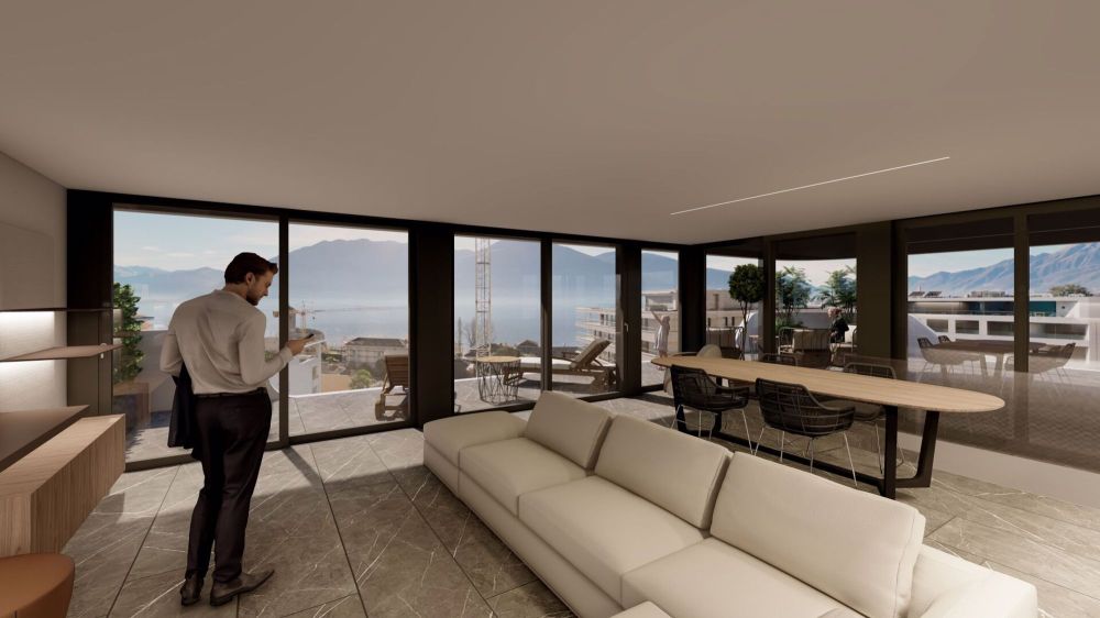 MINUSIO - Duplex-Penthouse mit Seeblick und grosszügigen Terrassen - Bild 2