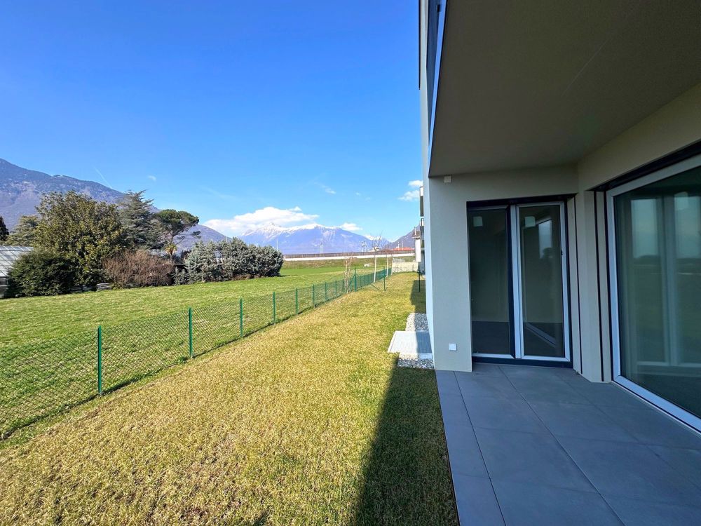 Nuovo appartamento di 3.5 locali, con giardino e vista aperta, Al Guast 23 a Camorino. - Bild 13