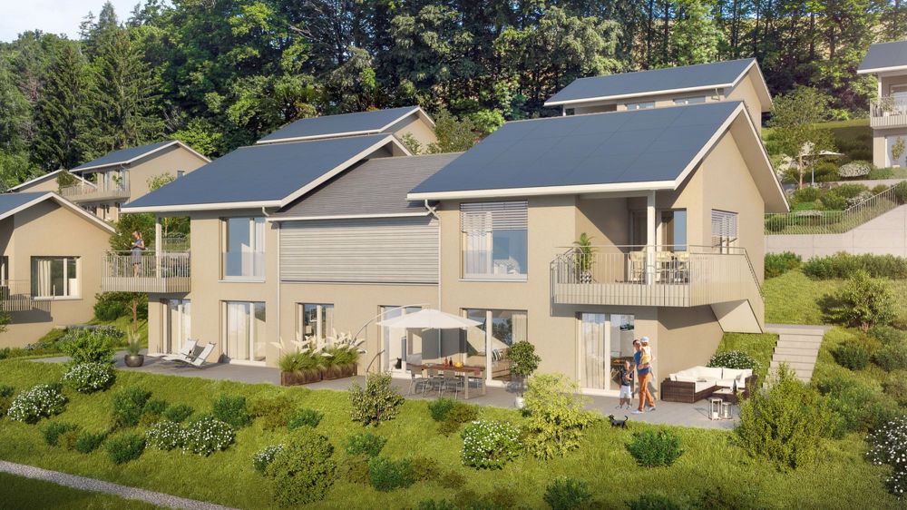 Schöne 4.5-Zimmer Doppel-Einfamilienhaushälfte in Huttwil - Bild 2