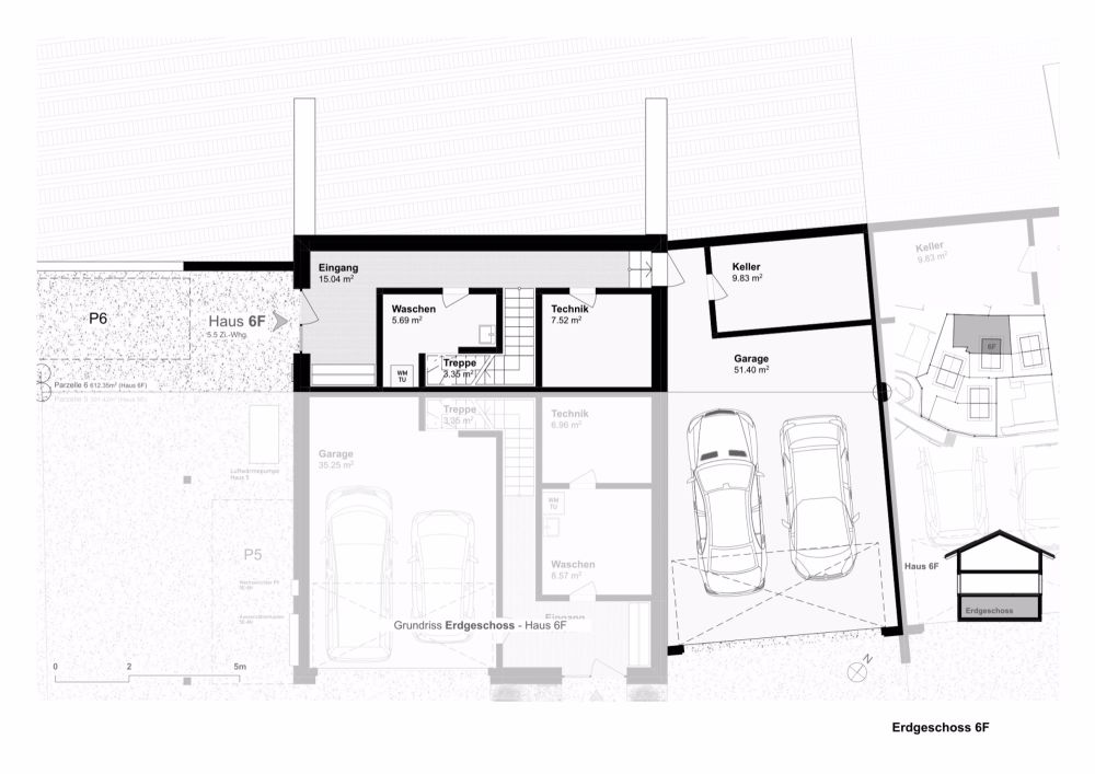 5.5-Zimmer-Doppeleinfamilienhaus als hochwertiger Erstwohnsitz (6F) in Davos Wiesen - Bild 3