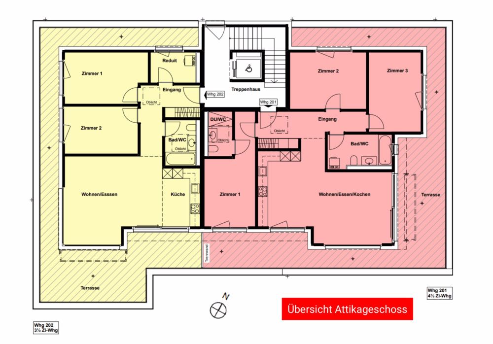 Renditeobjekt - Neubau Mehrfamilienhaus mit 8 Eigentumswohnungen mit Autoeinstellhalle. - Bild 9