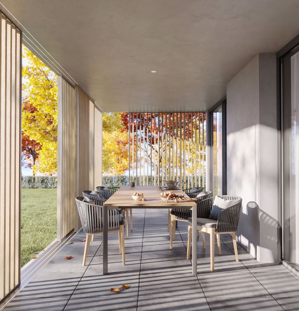 4,5 Lokale mit eigenem Garten | Residenz Sorgente, Comano - Bild 7