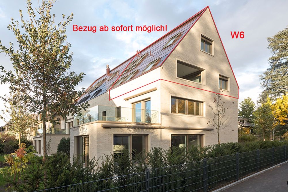 Erstbezug ab sofort möglich - grosszügige und helle Dachgeschoss-Maisonette-Wohnung - W6 - Bild 8