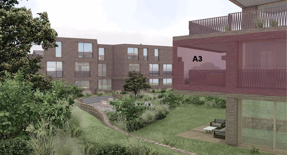 Projektvorankündigung - exklusive Geschosswohnung mit unverbaubarer Aussicht. Neue Preise - A3 - Bild 3