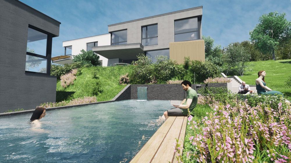 Grossartiges Haus am Sonnenberg Abtwil mit Blick auf Alpstein und das Dorf - Bild 5