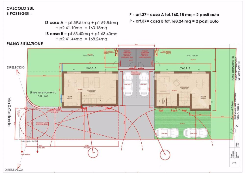 Zwei Einfamilienhäuser in Pollegio - Bild 9