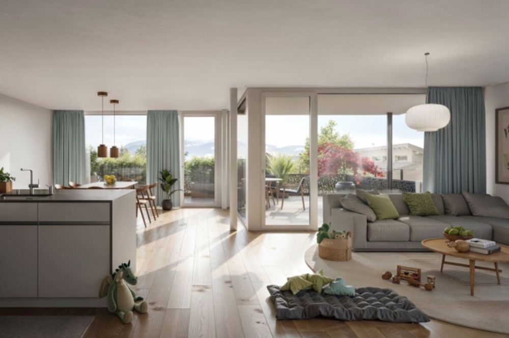 NEUBAU Doppeleinfamilienhaus mit Fernsicht - Bild 4