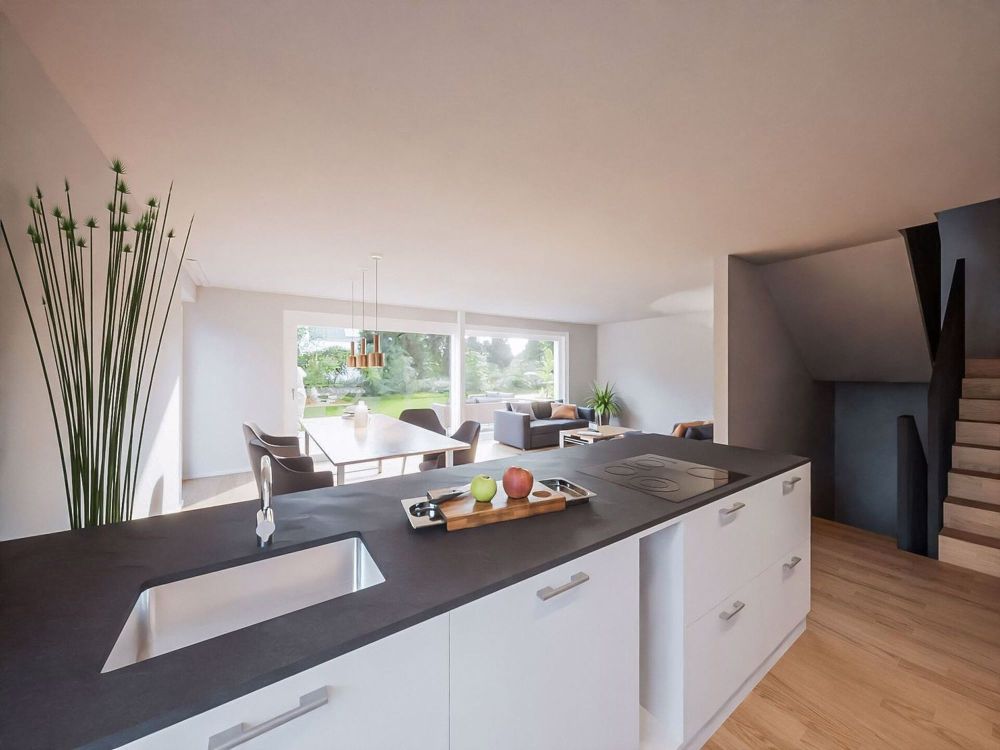 Neubauprojekt: Exklusives Doppel-Einfamilienhaus Flexibel, Modern & - Küche