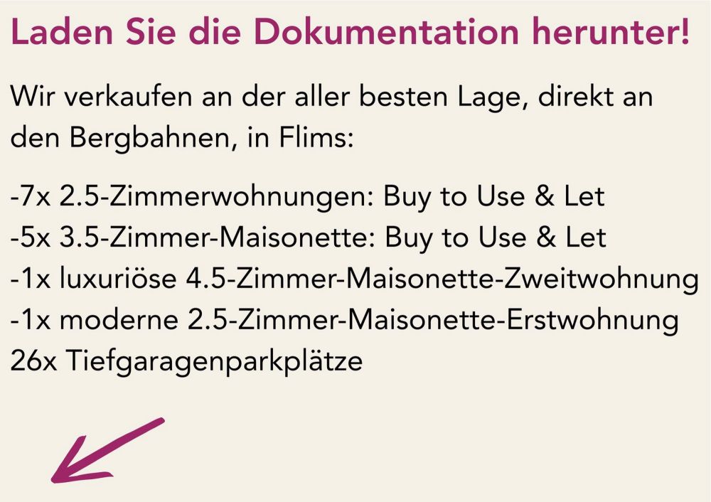 Exklusive 4.5-Zimmer-Maisonette-Ferienwohnung WIRKLICH AN BESTER LAGE IN FLIMS - Bild 9