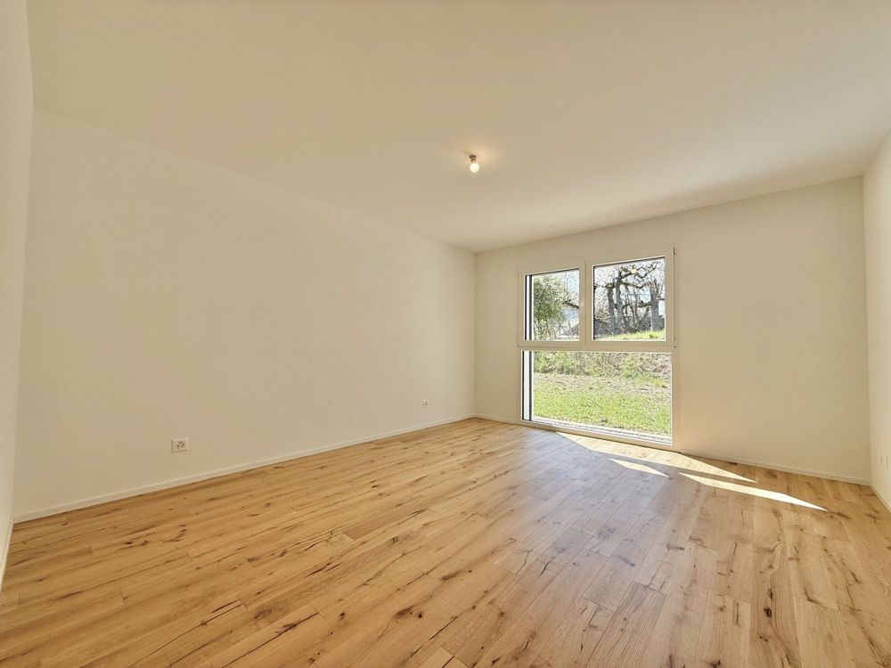 Superbe appartement neuf de 2.5 pièces avec terrasse et jardin privé - 1 chambre