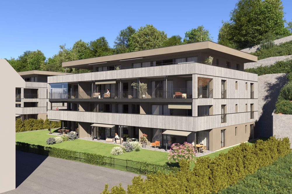 Grosszügige 3 1/2-Zimmer Gartenwohnung mit Reduit/Büro - Neubau! - Bild 5