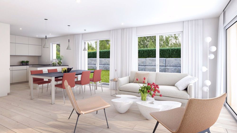 4½-Zimmer Neubauwohnung im Obergeschoss mit Wintergarten - Bild 3