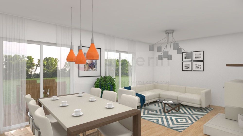 LANDHAUSIDYLLE RÜDLINGEN: 5 WOHNUNGEN 3.5/4.5 ZIMMER INKL TGPP. - WOHN-/ESSBEREUCG
