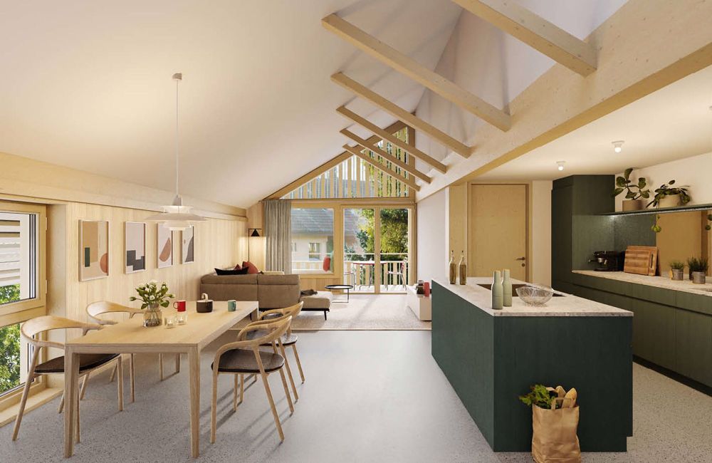 Einzigartiges Loft über zwei Etagen – 150?m² Wohnfläche und bis 4.2?m Raumhöhe - Bild 5