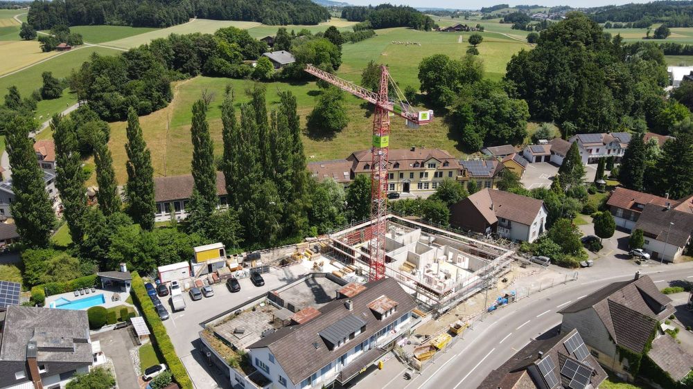 Zentrumsnah. Zeitgemäss. Zuhause. Ihr persönlicher Wohlfühlort - Baustand | Juni 2025