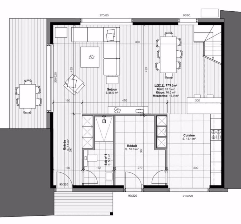 Schönes Chalet mit 5 Zimmern, 157m2, mit einem angrenzenden Garten von 150m2 - Bild 4