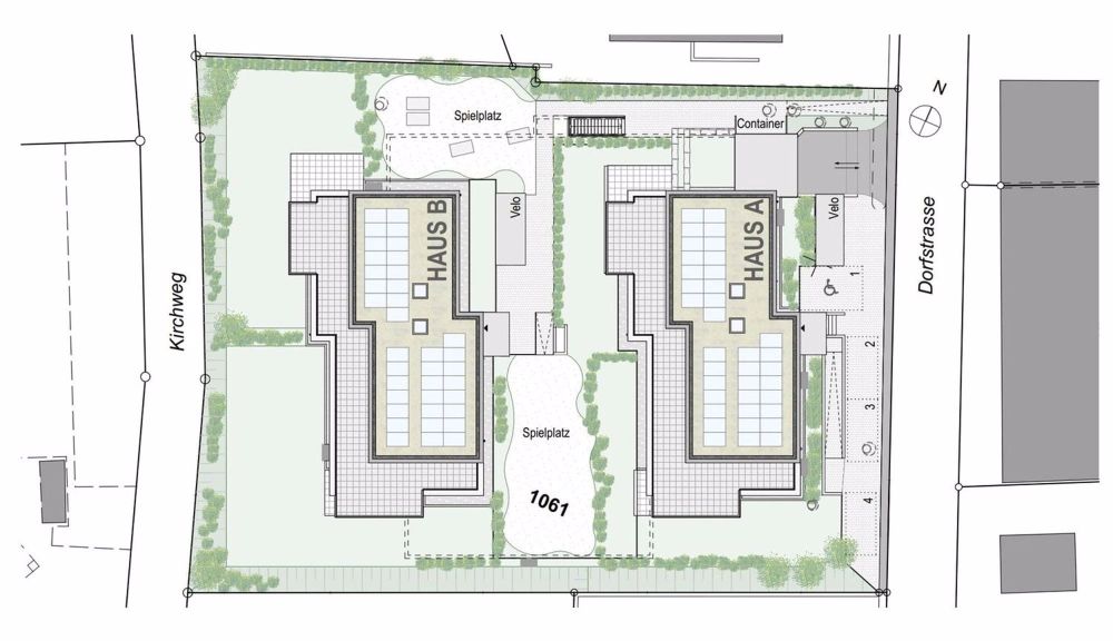 Dorfstrasse 4.5 Gartenwohnung Zimmer Haus B - Bild 9