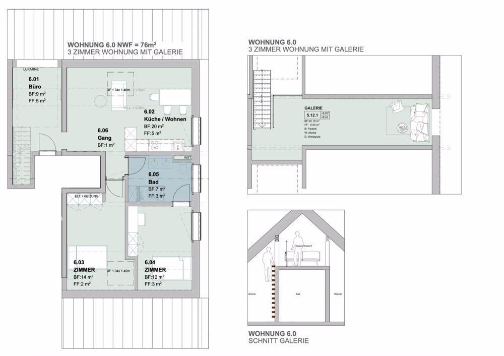 Letzte Neubauwohnung im best. Holzhaus im Herzen des Berner Seelandes - Bild 4