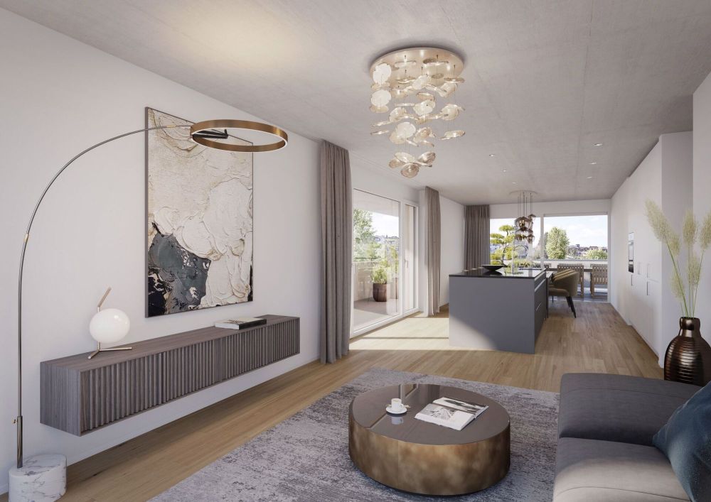 Neubau 2.5-Zimmer-Wohnung im "Thannacker" - Bild 1