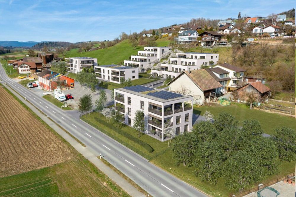 RESERVIERT - Helle 3½ Zimmer-Wohnung mit Balkon im steuergünstigen Seengen: Jetzt zum Top-Preis - Bild 1